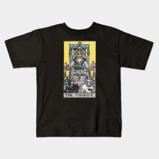 Tarot Deck - Major Arcana - VII - The Chariot Kids T-Shirt